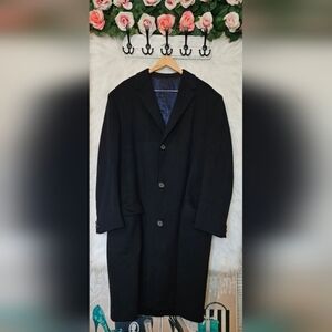 Vintage *RARE* Anthony Guinta Heavyweight Tailored Lined Luxury Wool Coat